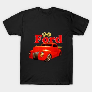 40 Ford PU Surf Tea Party T-Shirt